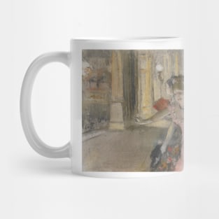 Singers on the Stage by Edgar Degas Mug